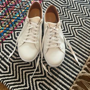 Cole Haan White Grand Crosscourt Sneakers